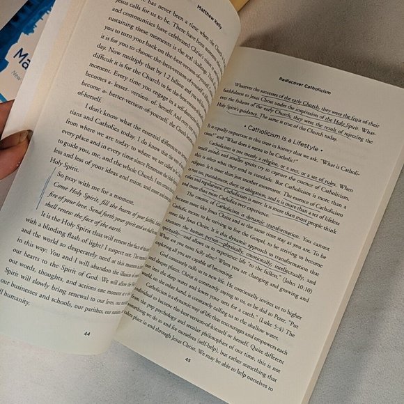 Rediscover Catholicism Matthew Kelly Paperback Book Spiritual Guide to Living - Picture 12 of 16